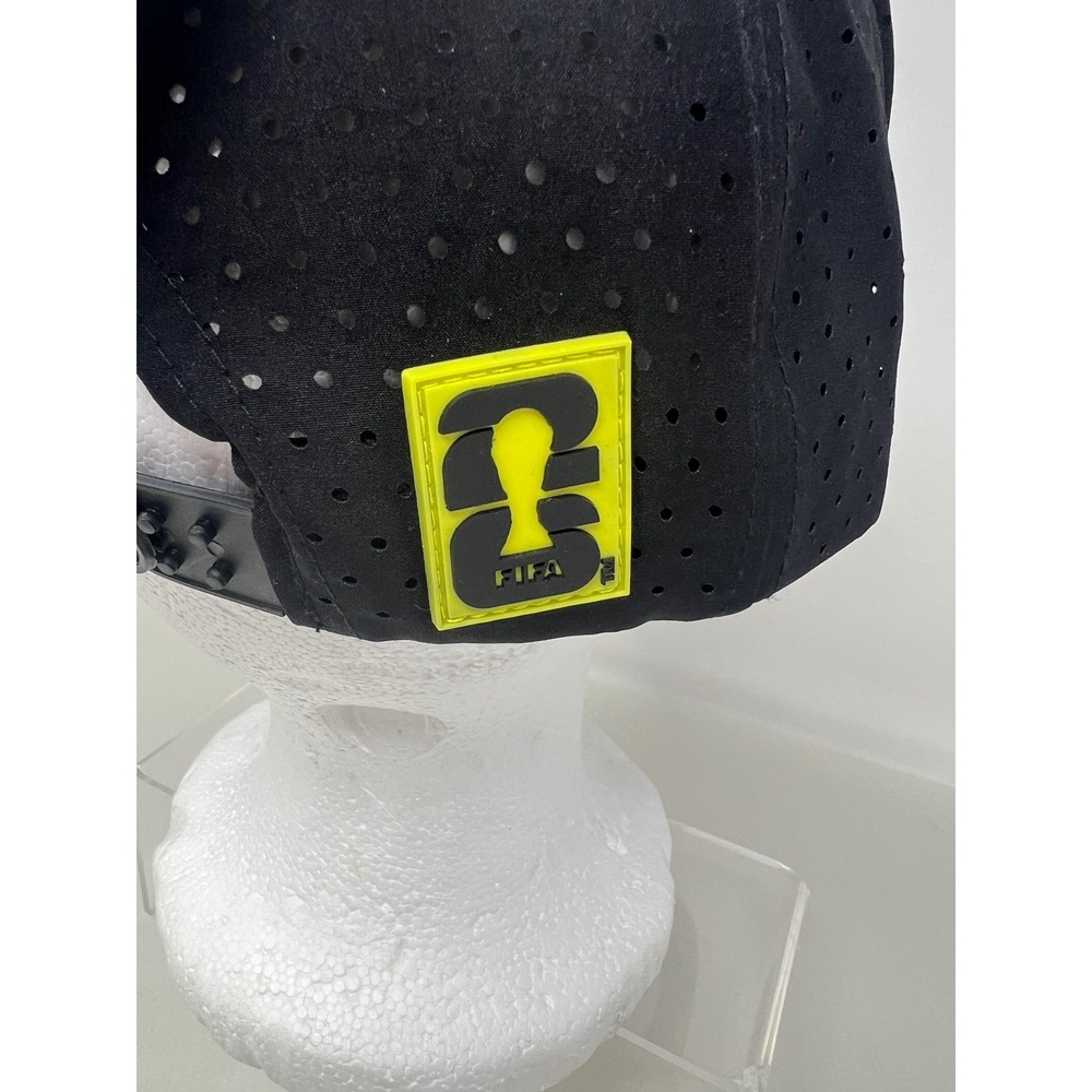 FIFA World Cup 2026 Hat Cap Unisex OSFM Black New Water Resistant C3-R Soccer - Picture 11 of 12